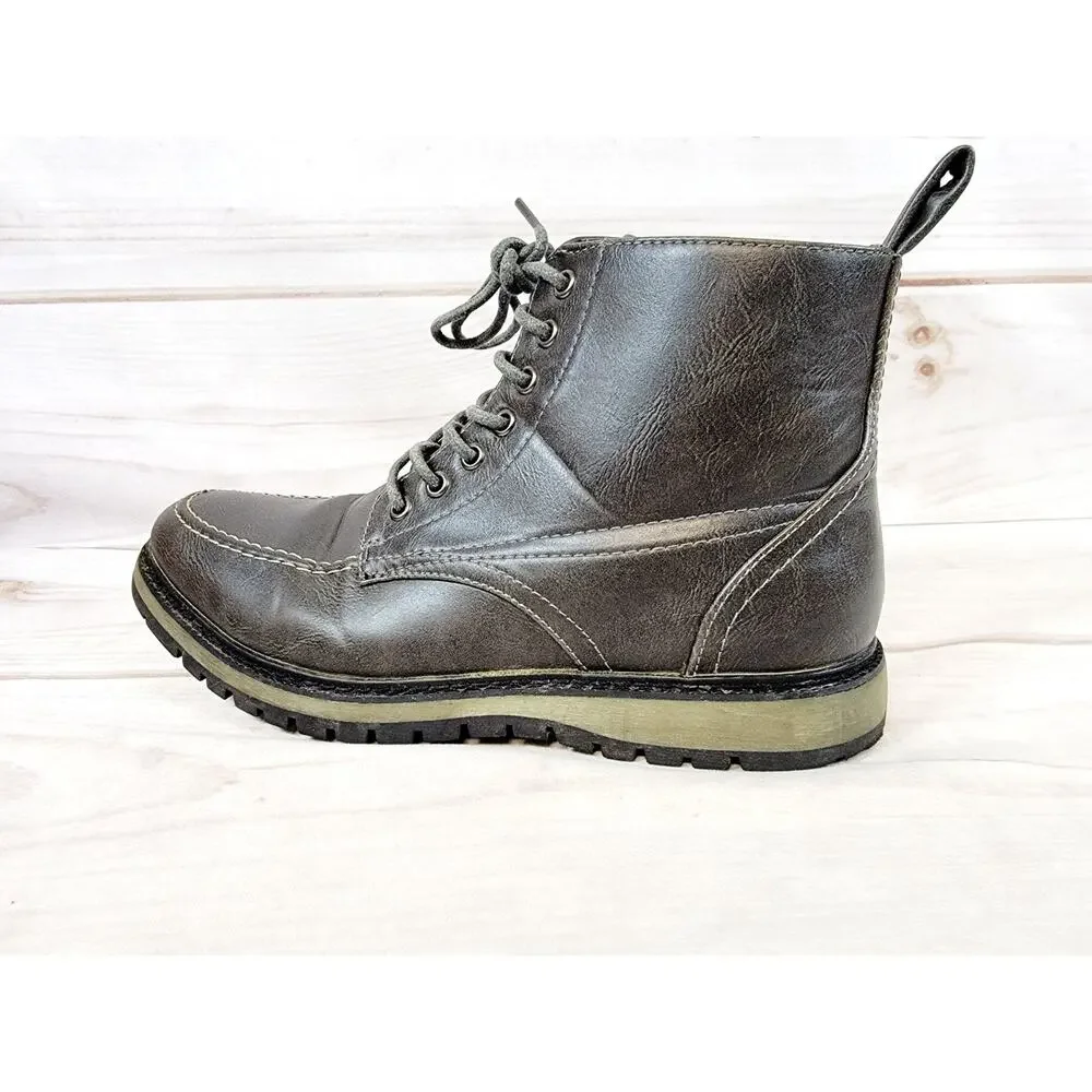 Hawke and Co. Sierra Boot Brown Size 9.5 Mens Shoes Memory Foam Leather